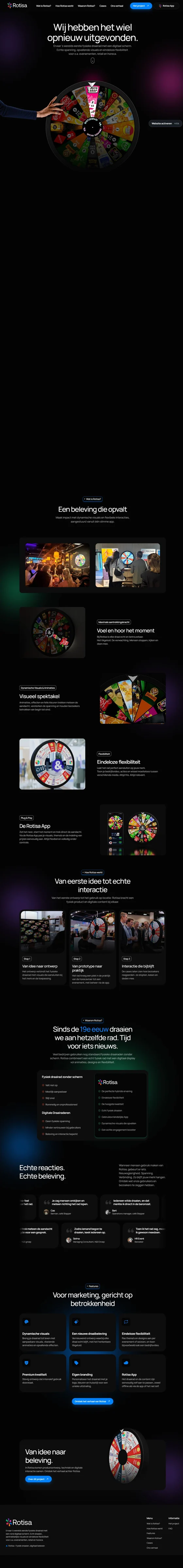 Websitepreview van Rotisa